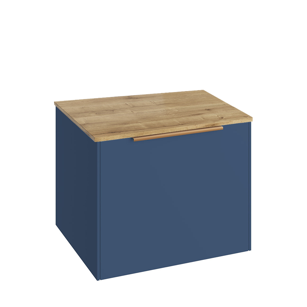 Abacus Concept Sit On Ocean Blue 550mm Vanity Unit