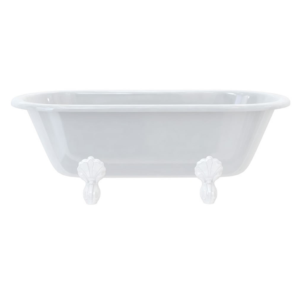 Burlington Windsor 1700mm Freestanding Bath With Luxury White Claw Feet