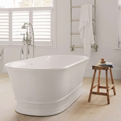 Photo Of BC Designs Aurelius 1740mm Cian Stone Freestanding Bath
