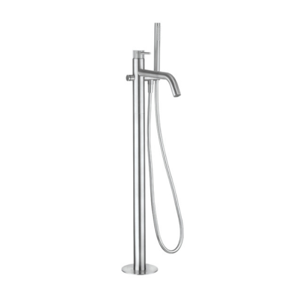 Crosswater 3ONE6 316 Stainless Steel Floorstanding Bath Shower Mixer