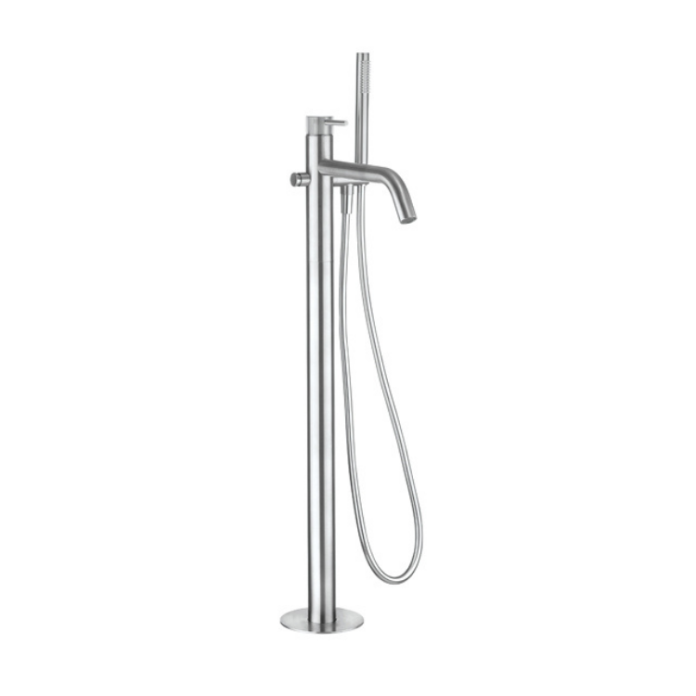 Crosswater 3ONE6 316 Stainless Steel Floorstanding Bath Shower Mixer