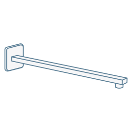 iconography image of a shower arm
