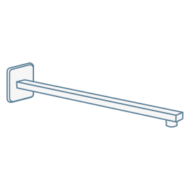 iconography image of a shower arm