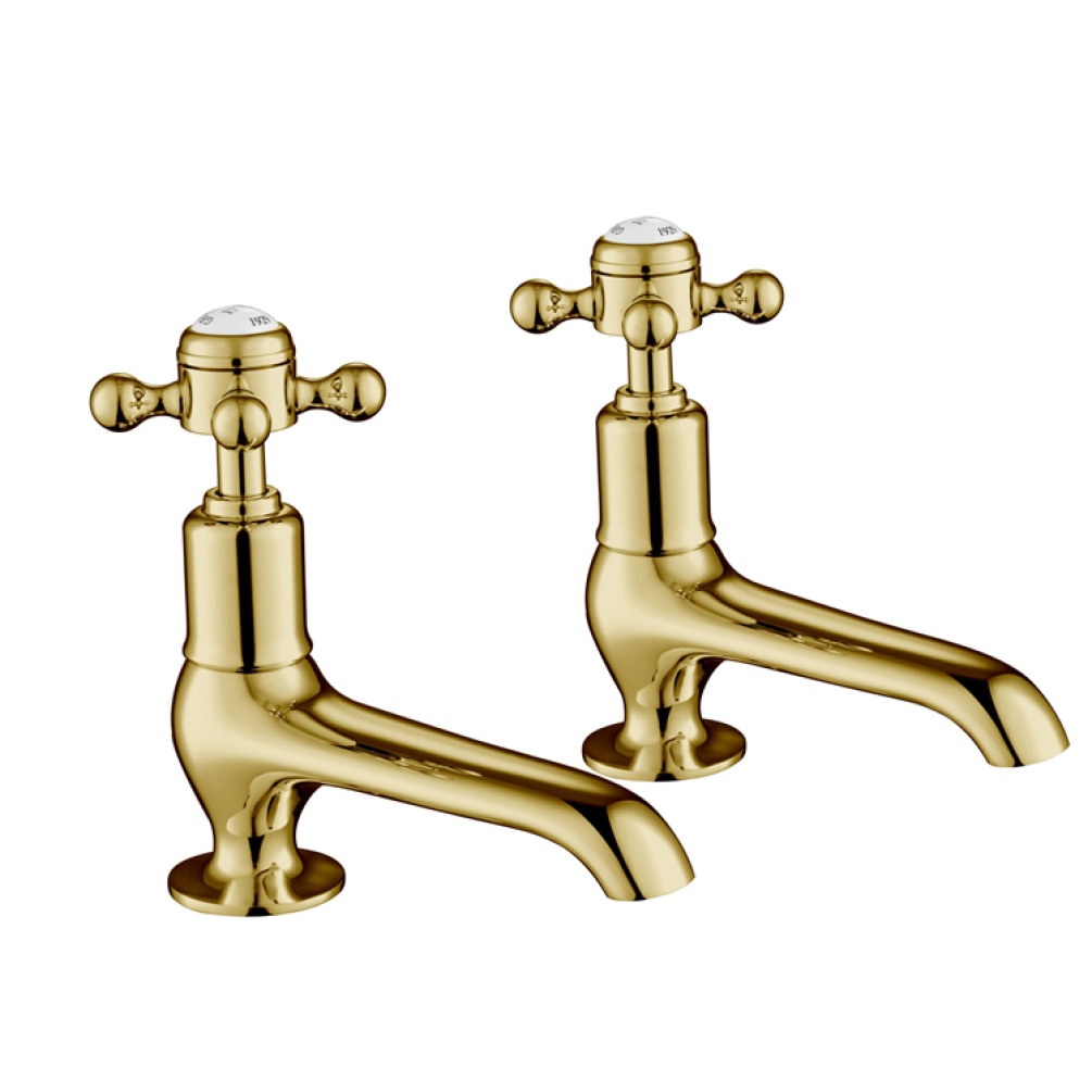 JTP Grosvenor Cross Long Nose Basin Taps