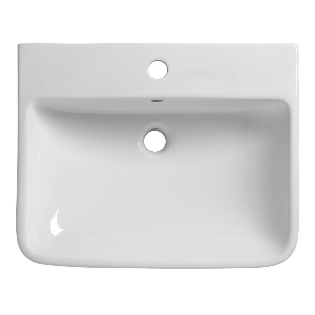 Product cut out image of the Tavistock Structure 550mm Semi-Countertop Basin