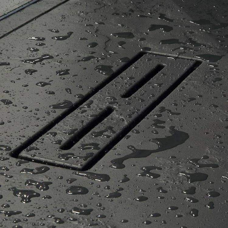 Kudos connect2 800mm Square Slate Shower Tray Sanctuary Bathrooms