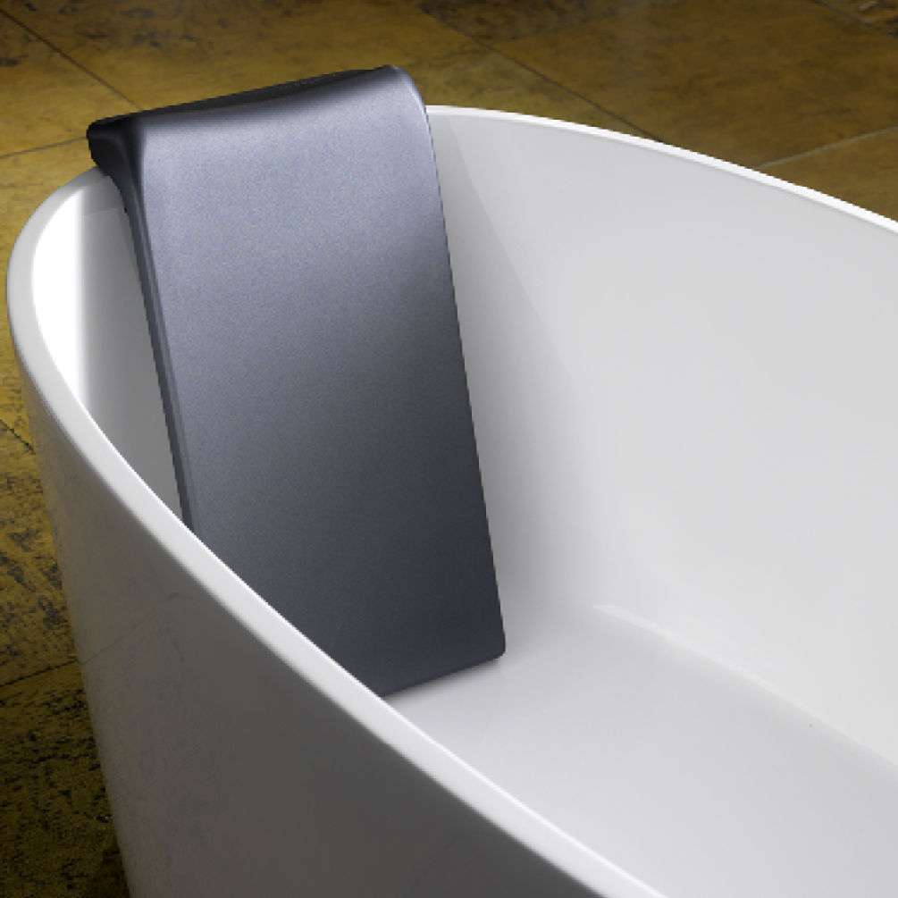 Photo of the Victoria + Albert Luxury Backrest in Anthracite Grey