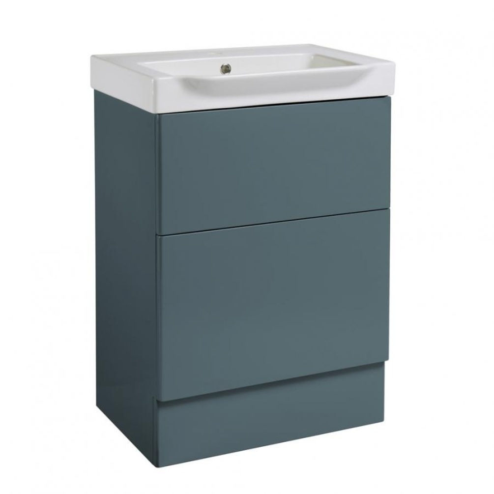 Photo of Roper Rhodes Academy Derwent Blue 600mm Freestanding Unit & Basin
