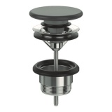 Cutout image of Villeroy & Boch Graphite Click-Clack Basin Waste