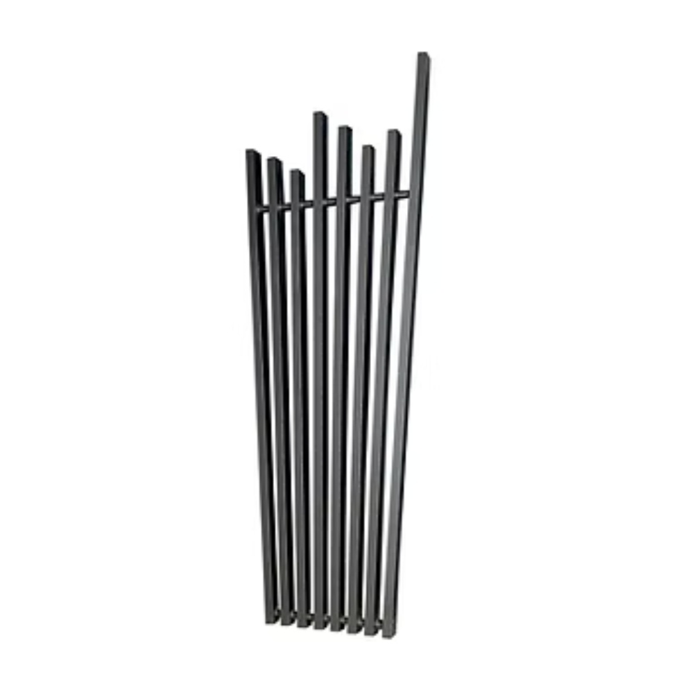 Product cut out image of the Radox Manhattan 1800mm x 630mm Black Pearl Designer Heated Radiator