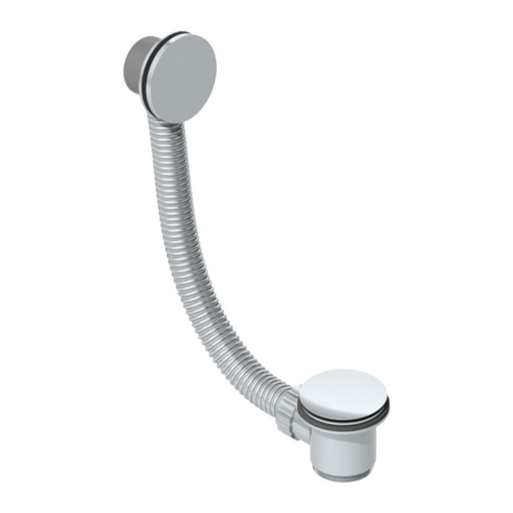 Product Cut out image of the Abacus Chrome Bath Click Waste