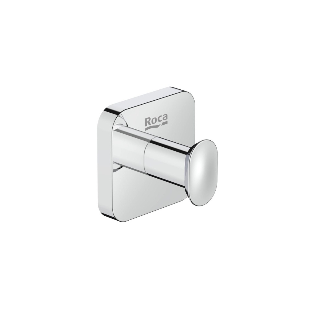 Cut out image of the Roca Victoria Chrome Robe Hook