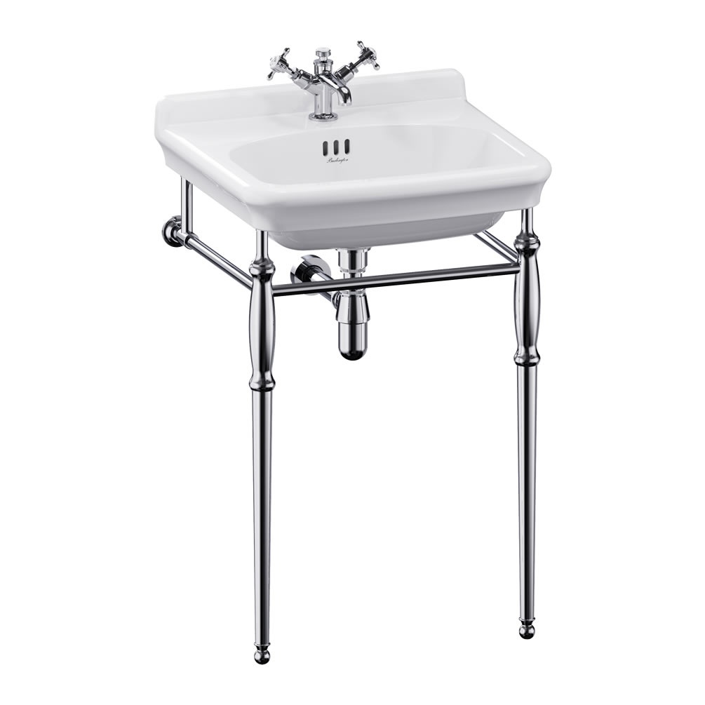Burlington Guild 560mm Chrome Wash Stand & Basin