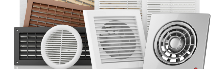 Close up image of ventilations grills