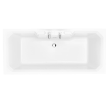 Heritage Granley Acrylic 1800mm Double Ended Fitted Bath Dimensions