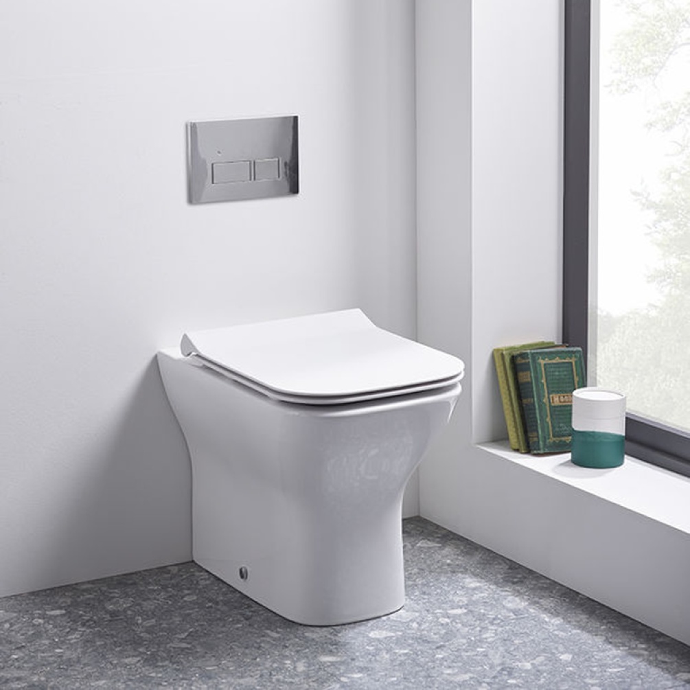 Lifestyle image of the Tavistock Structure Back to Wall Toilet