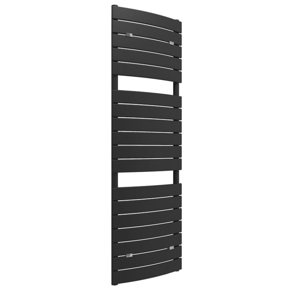 Cutout image of Lazzarini Venezia Anthracite Towel Radiator 1512x493