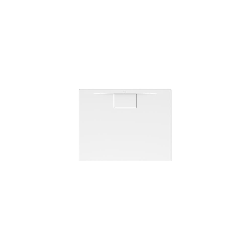 Cutout image of Villeroy & Boch Architectura 1000 x 800mm White Alpin MetalRim Shower Tray