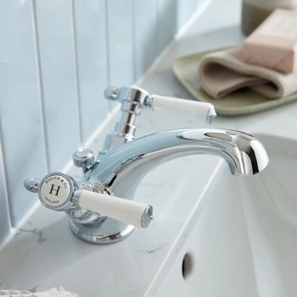 Lifestyle image of Booth & Co. Axbridge Lever Basin Mono Tap