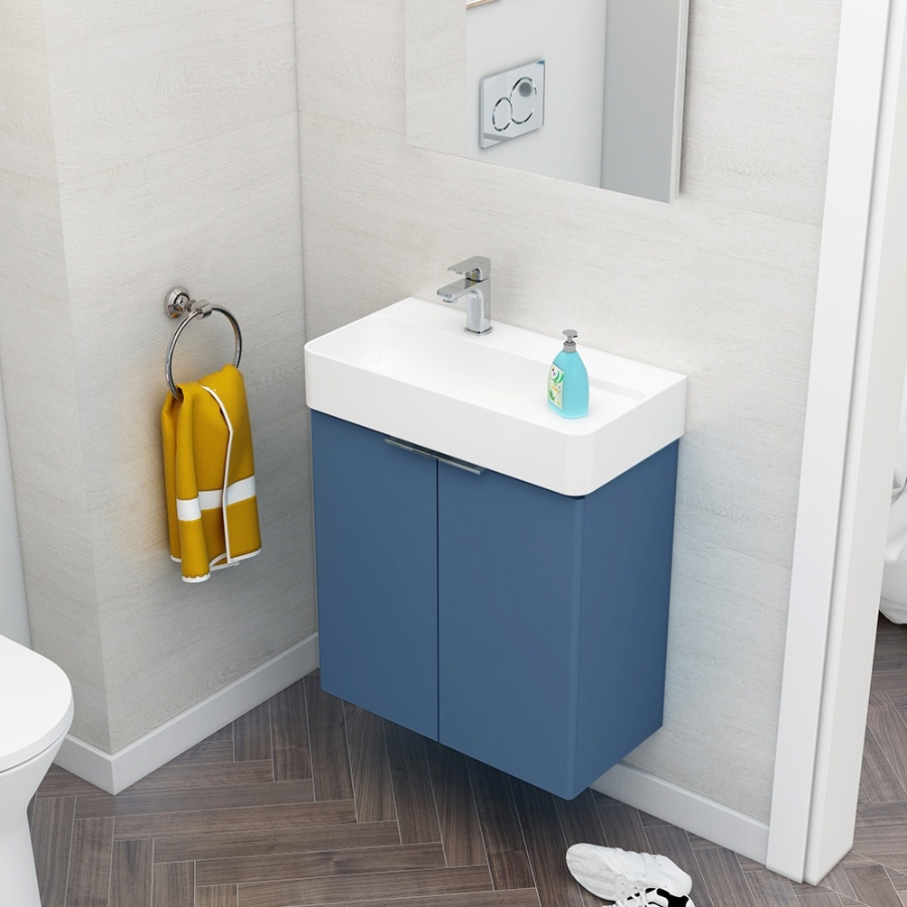 Imex Blade 600mm Double Door Wall Mounted Cabinet Lifestyle 1
