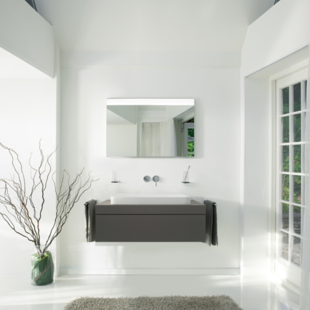 Product Lifestyle image of Keuco Edition 400 Light Mirror with Demister 11596 1171501