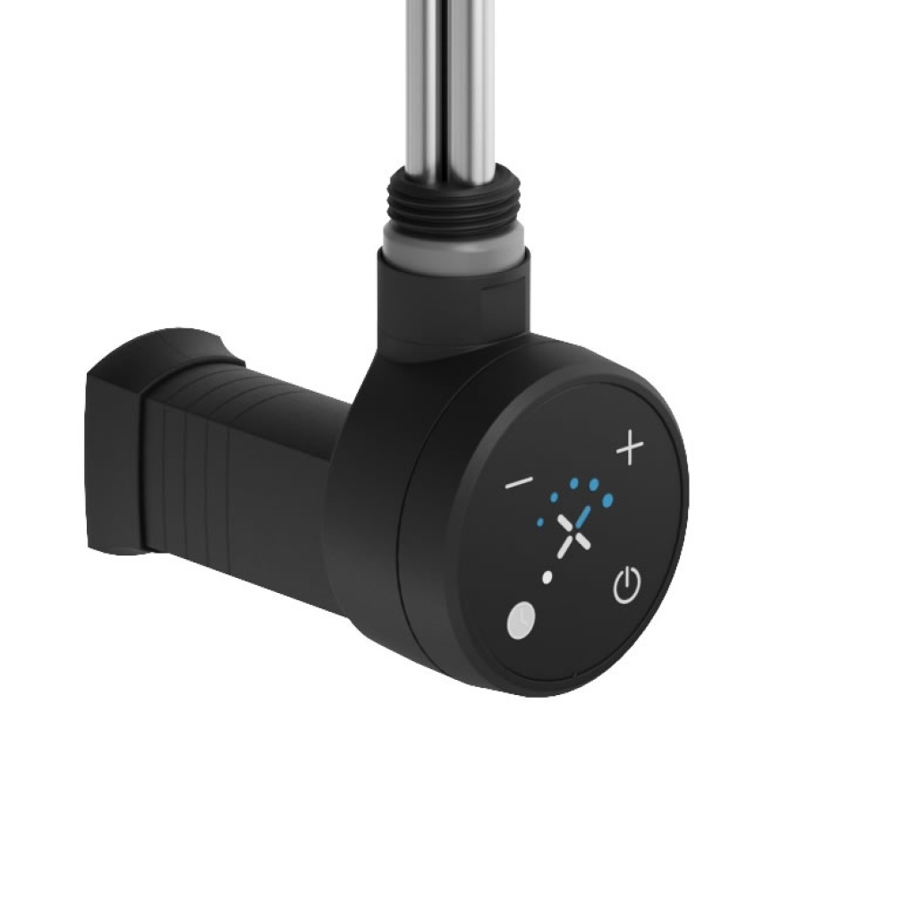 Cutout image of Crosswater Matt Black Electric Radiator Element