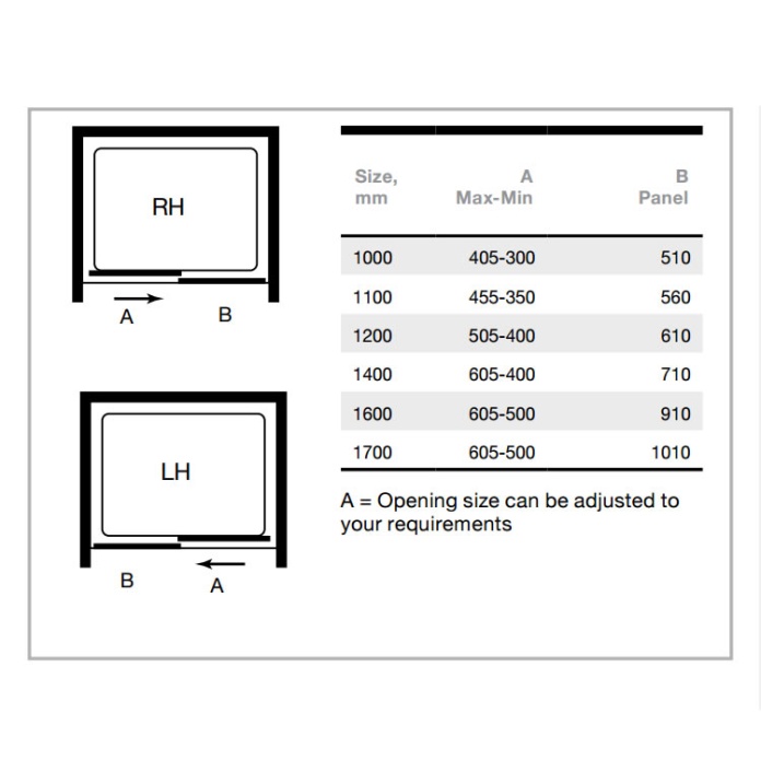 Merlyn 10 Series Sliding Shower Door Merlyn Shower Doors Sanctuary
