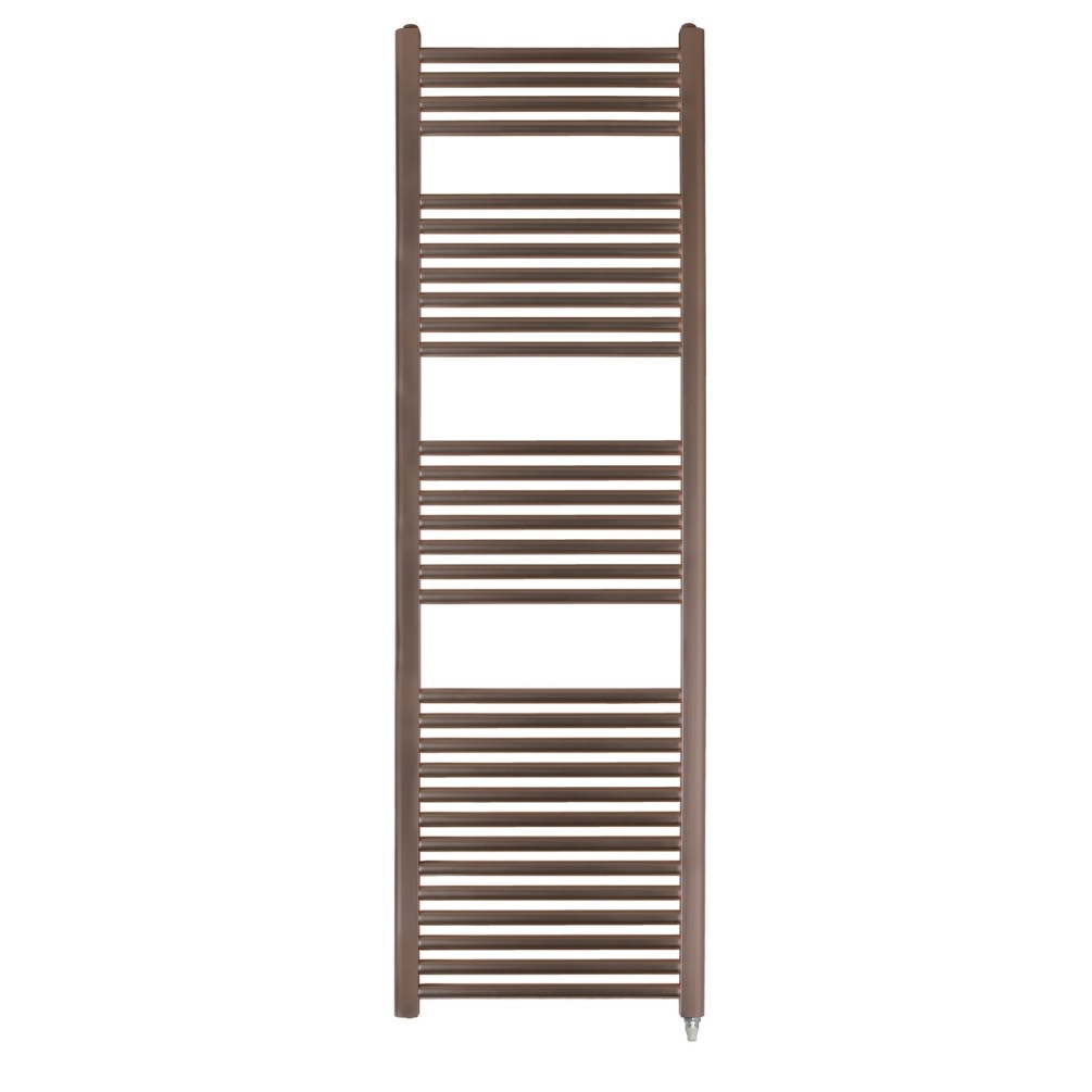 JTP Vos Brushed Bronze 1600mm x 500mm Electric Towel Radiator Cut Out