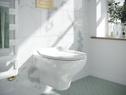 Lifestyle Photo of Crosswater Kai Wall Hung WC & Frame Pack