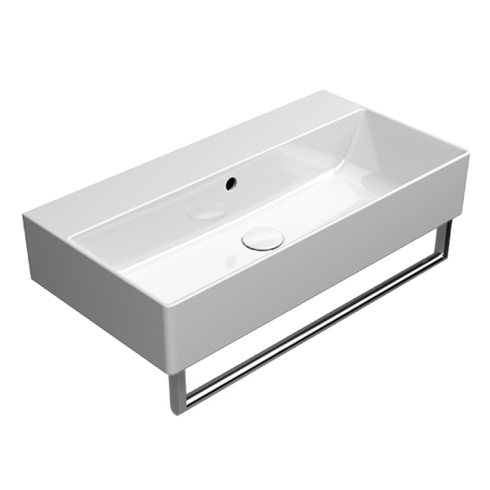 Photo of GSI Kube X 70 x 37 Washbasin & Design Unit With Towel Rail