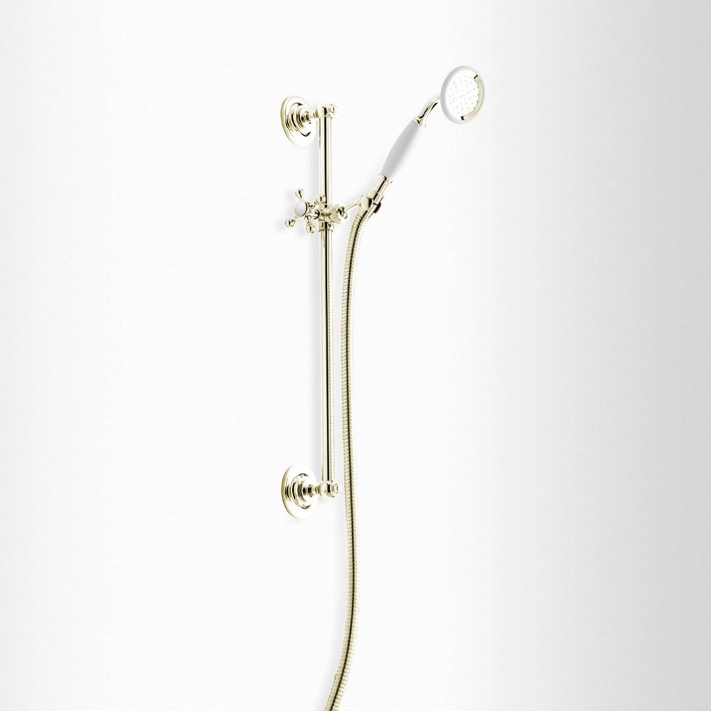 Photo of Heritage Vintage Gold Adjustable Riser Kit with Handset