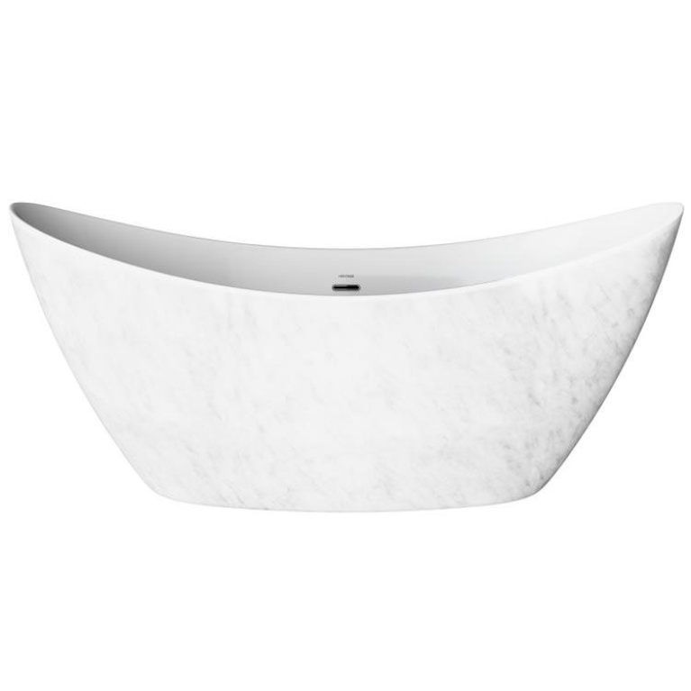 Heritage Wenlock Marble Effect DE Freestanding Bath Sanctuary Bathrooms