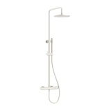 Cutout image of Crosswater Central Brushed Nickel Thermostatic Shower Column