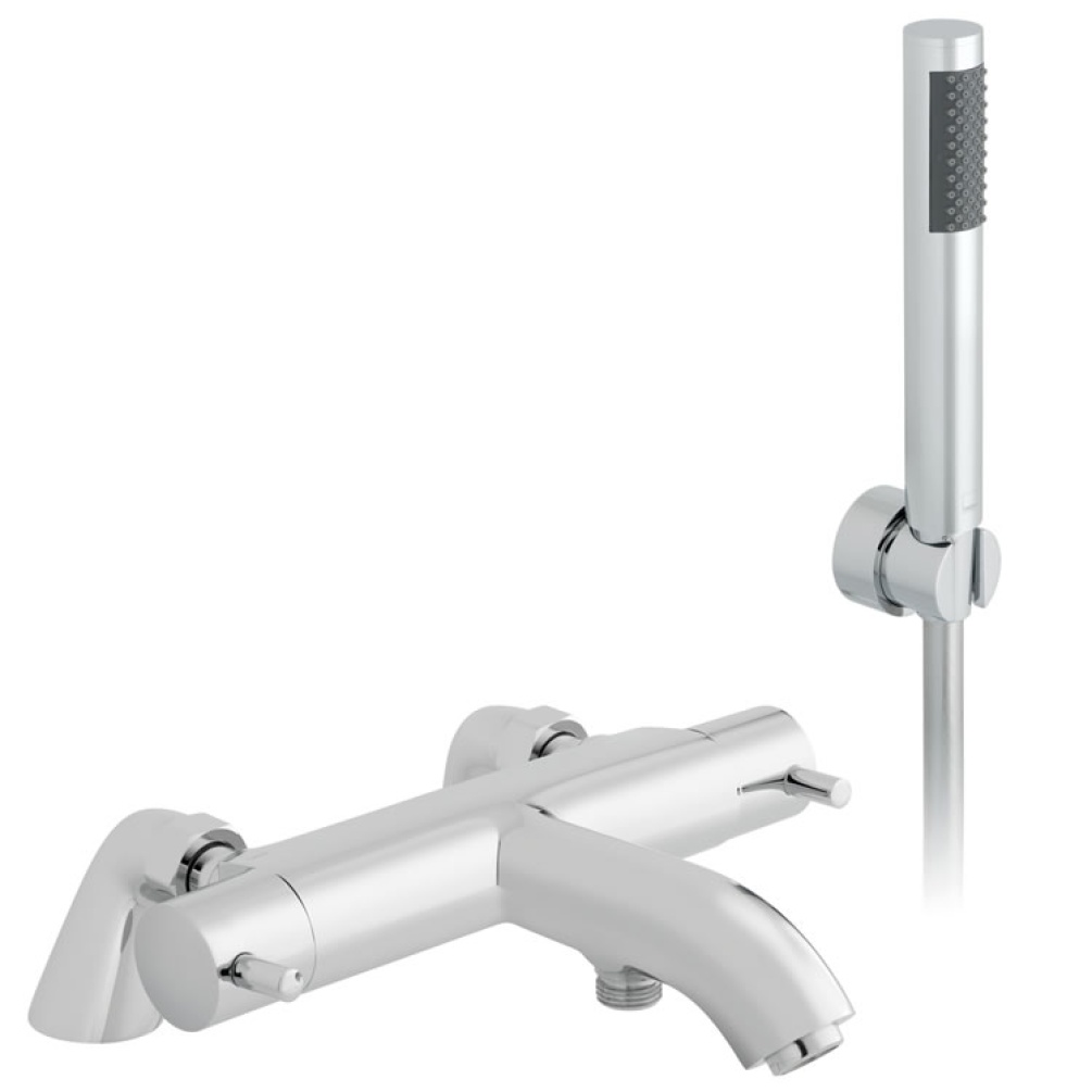Vado Zoo Deck Mounted Bath Shower Mixer with Shower Kit Image 1