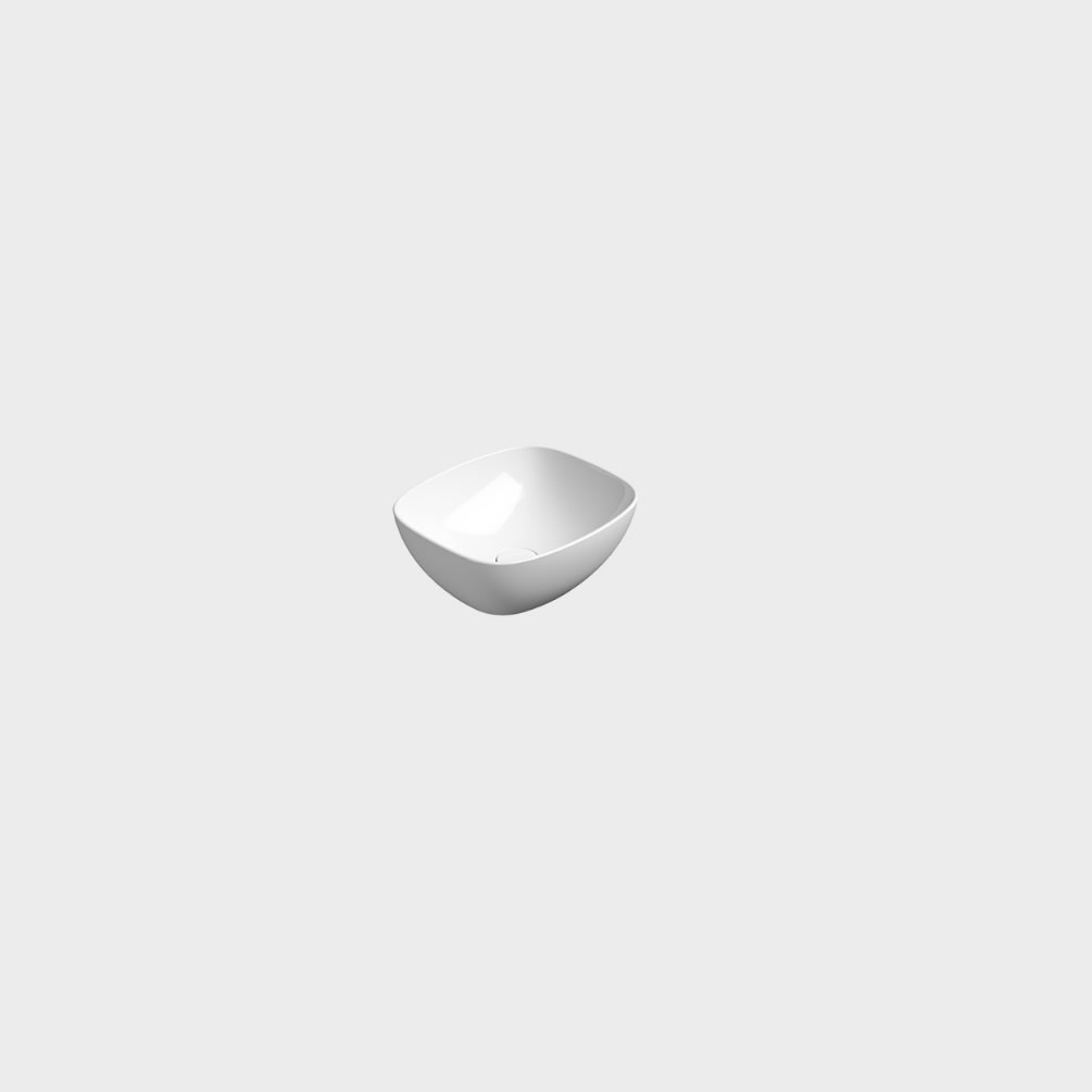 GSI Nubes 400 x 350mm Cloakroom Countertop Basin