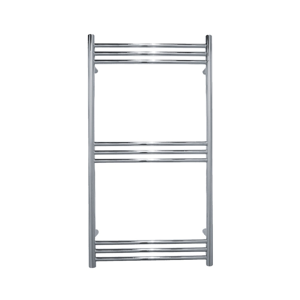 Cut out image of The Sussex Range by JIS Lewes 980mm x 520mm Polished Stainless Steel Heated Towel Rail
