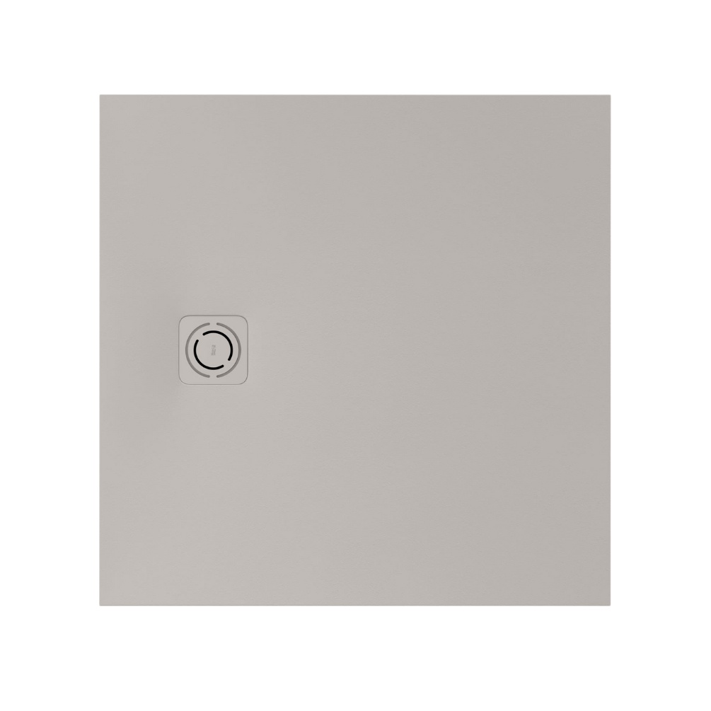 Cut out image of the Roca Terran-N Stonex 900mm Pearl Square Shower Tray with Waste
