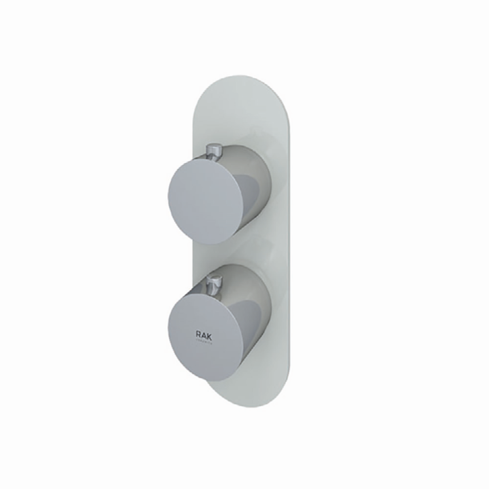 Photo of RAK Feeling Round Shower Valve in Greige
