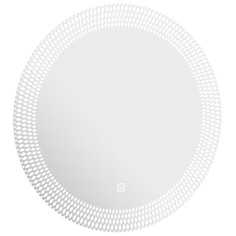 Cutout image of Crosswater Canvass 500mm LED Bathroom Mirror