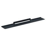 Cutout image of Villeroy & Boch More to See Lite+ 850mm Black Mirror Shelf