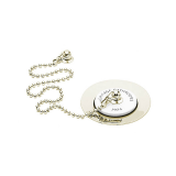 Photo of Heritage Vintage Gold Ornate Plug & Chain Basin Waste