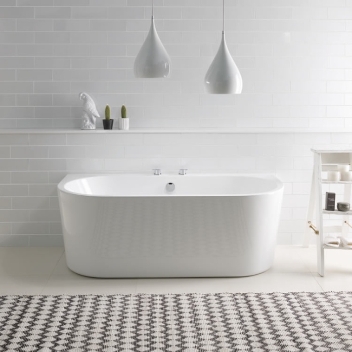 BC Designs Ancora 1640mm Acrylic Freestanding Bath