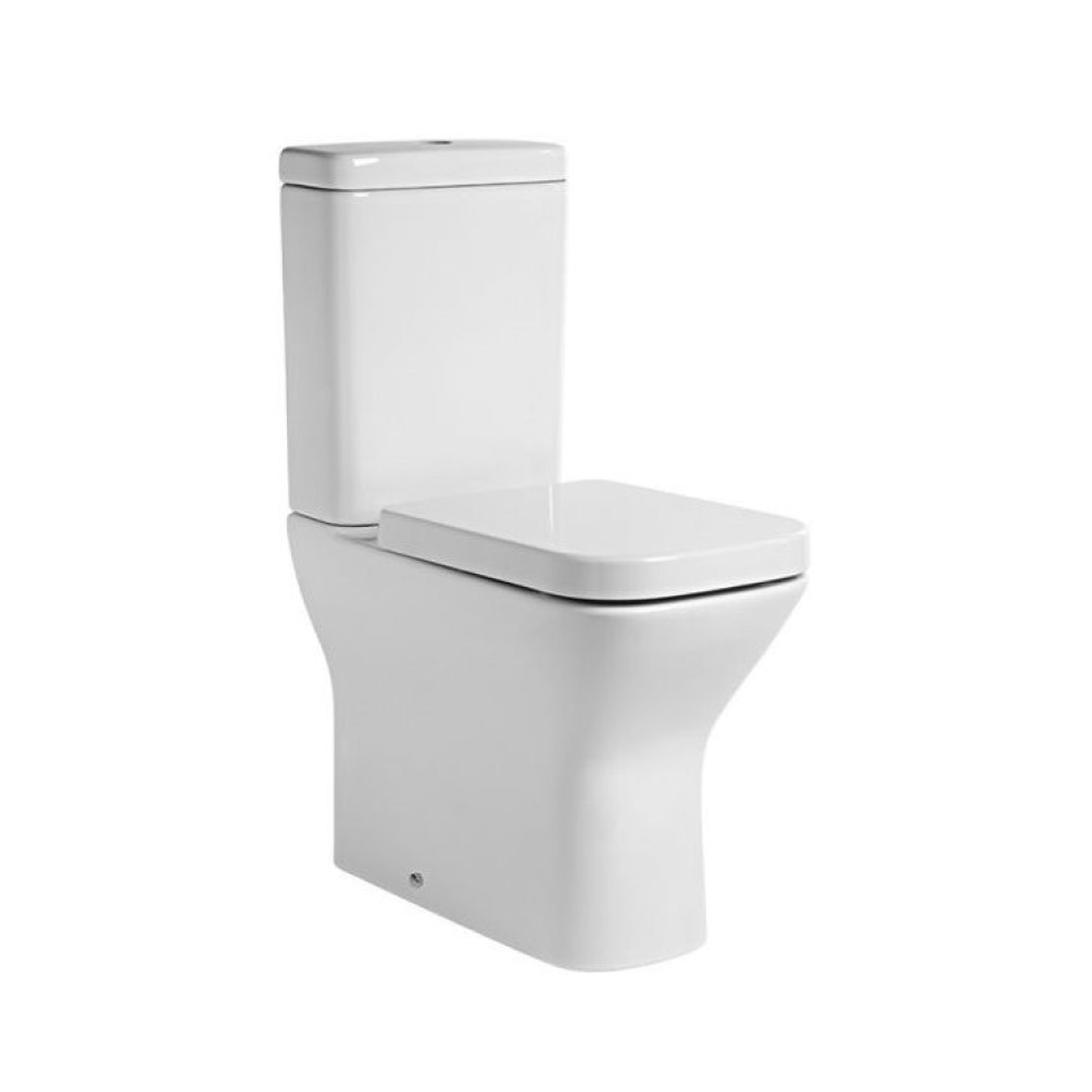 Product cut out image of the Tavistock Structure Close Coupled Back to Wall Comfort Height Toilet