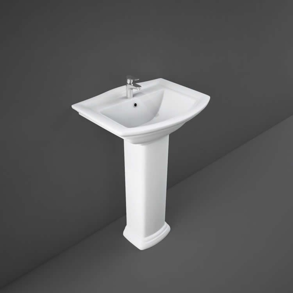 Rak Washington 560mm Basin & Pedestal - Image 1