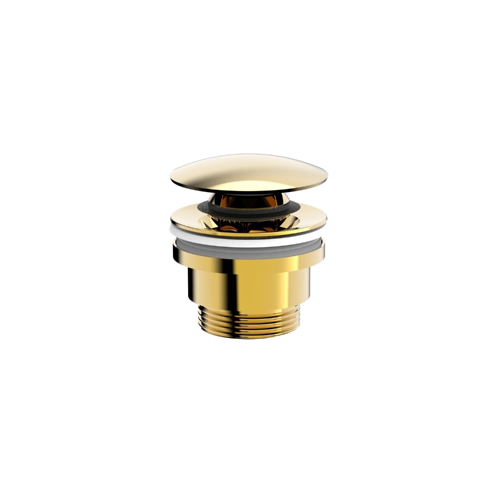 Burlington Universal Gold Click Clack Basin Waste Cutout