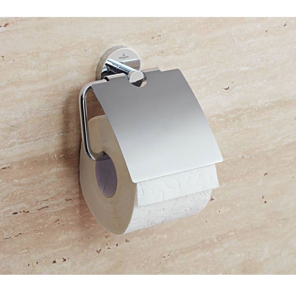 Lifestyle image of Villeroy & Boch Elements Concealed Toilet Roll Holder