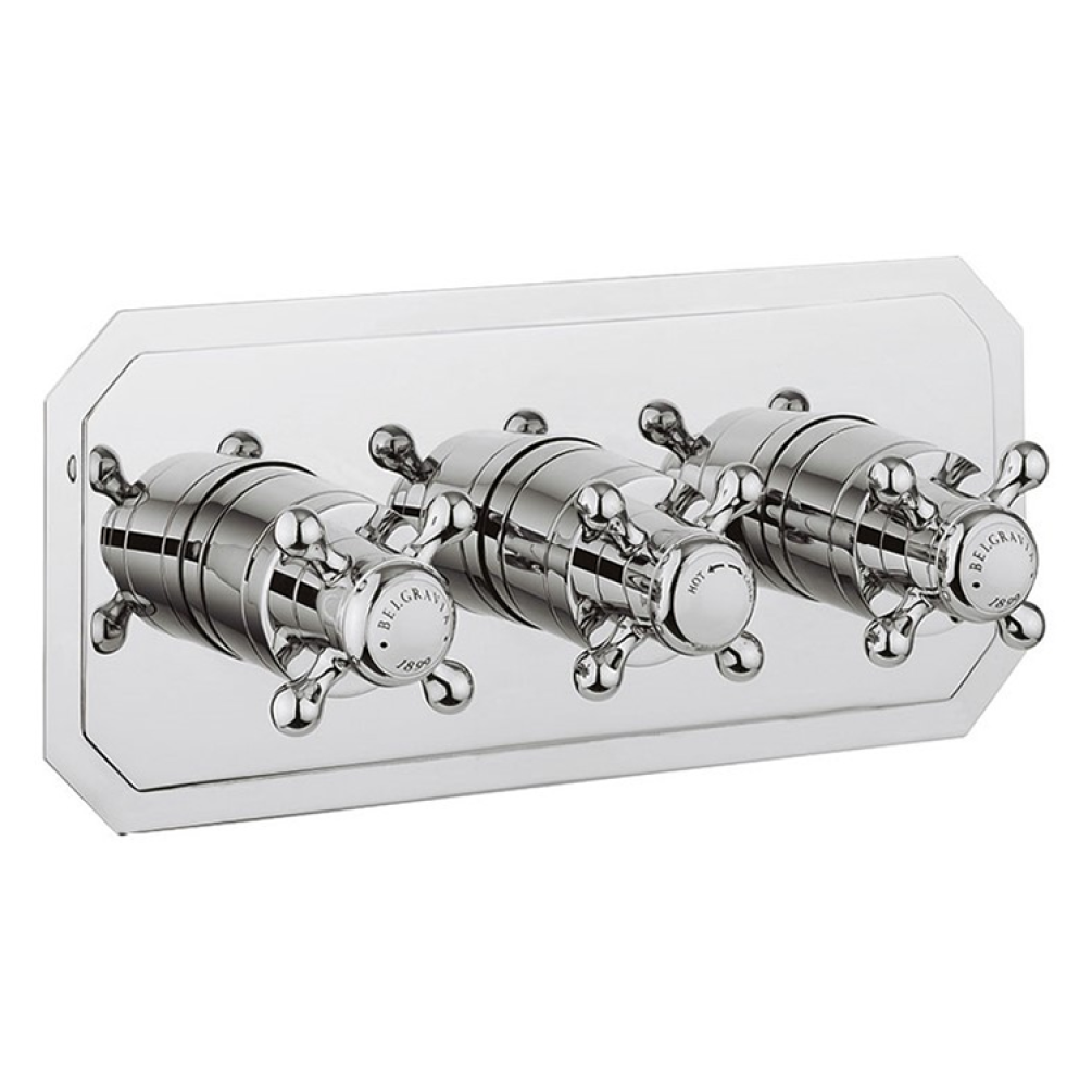 Photo of Crosswater Belgravia Crosshead 3001 Shower Valve 3 Way Diverter Cutout