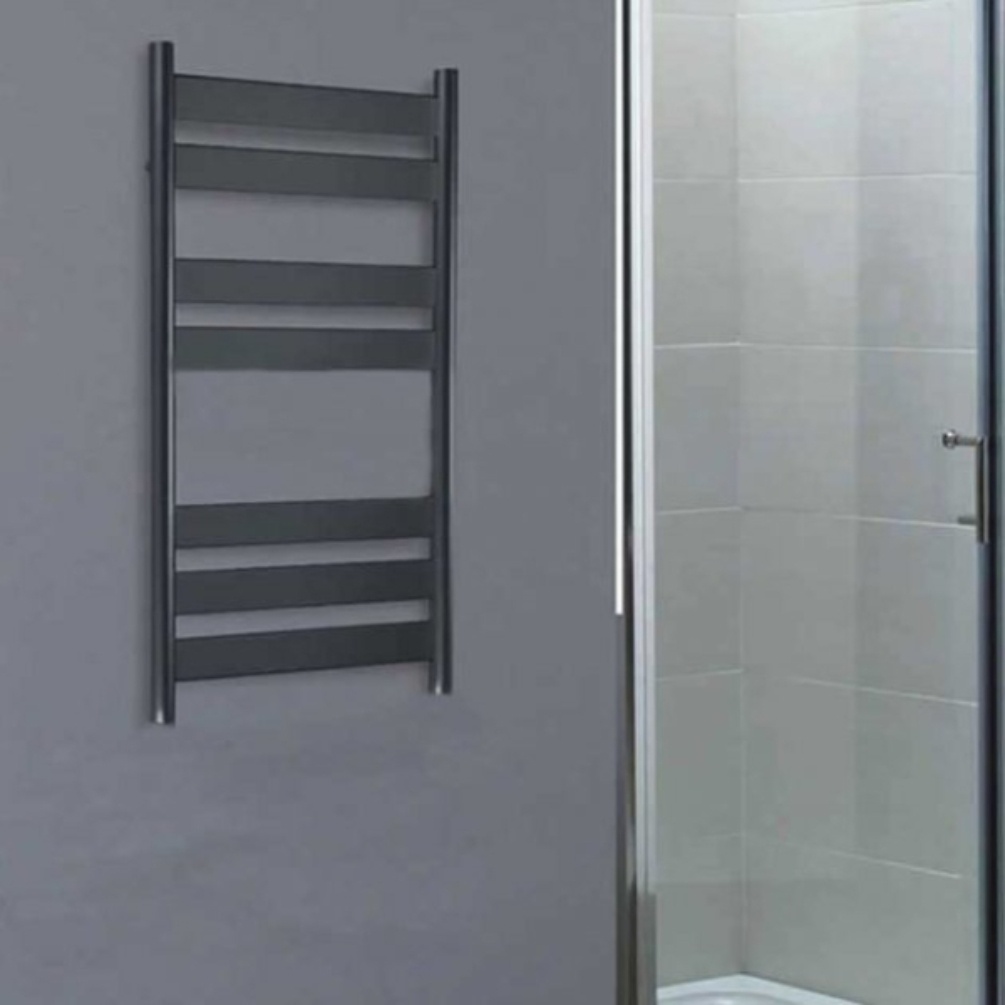 Velaro Azor 800mm x 500mm Anthracite Designer Radiator Lifestyle