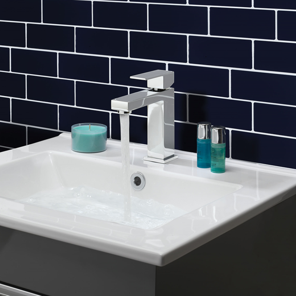 Lifestyle Photo of Crosswater Verge Chrome Mono Basin Mixer