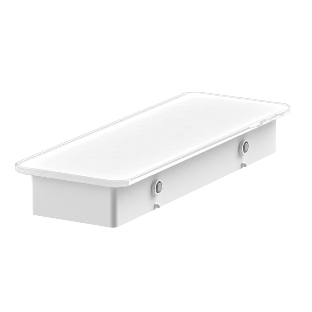 Vado Cameo Muse 300mm Matt Black Glass Shelf Insert